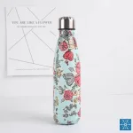 bouteille isotherme design fleurs