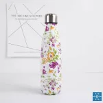 bouteille isotherme design floral