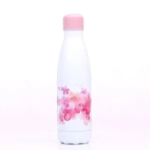 bouteille isotherme fleurie pour l'été