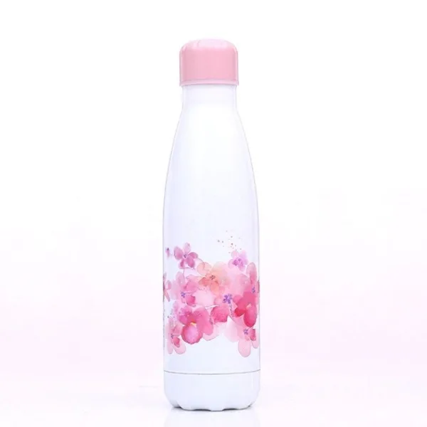 bouteille isotherme fleurie pour l'été