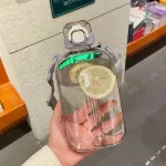 bouteille isotherme pour randonnée transparente