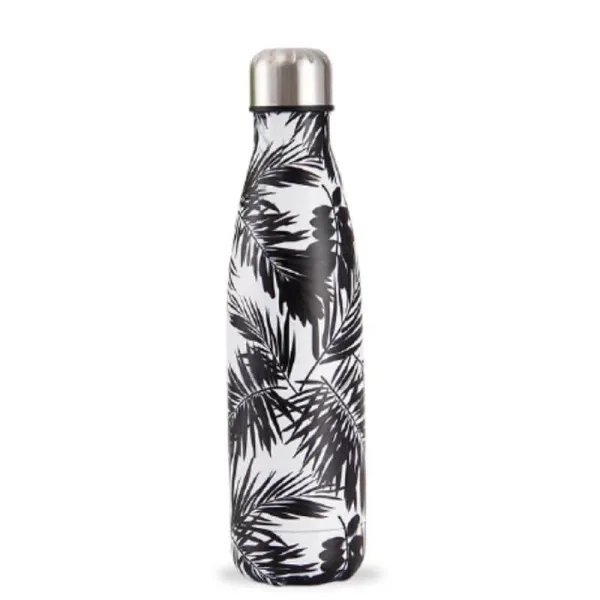Bouteille Isotherme Tropical Noire