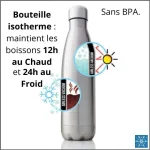 bouteille réutilisable en inox