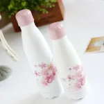bouteille thermos design floral