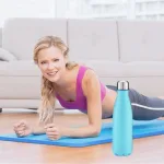 bouteille thermos turquoise