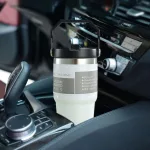 gourde en inox blanc