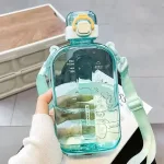 gourde isotherme pour l'eau transparente