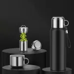 gourde thermos avec fonction infuseur