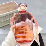 gourde transparent à double paroi