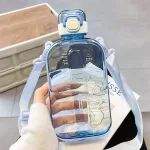 gourde transparente pour la salle de sport