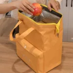 grand sac à lunch femme en tissu résistant