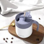 Mug en acier inoxydable pour thé