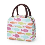 Petit Sac à Main Isotherme a motif Poisson