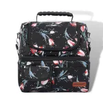 Petit Sac Isotherme à Fleurs