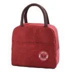 Petit Sac Isotherme Rouge pour Repas