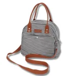 Sac à Déjeuner Isotherme à Rayures