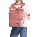 sac à dos pour bébé avec isolation rose
