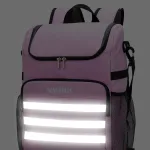sac à dos rose pratique et sécurisé