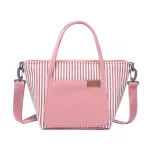 sac à lunch de luxe à rayures femme