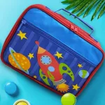sac à lunch enfant design fusée