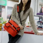 sac de conservation alimentaire isotherme rouge