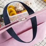 sac de courses isotherme rose