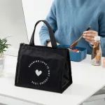 sac de repas en tissu avec isolation