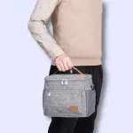 sac de transport isotherme gris
