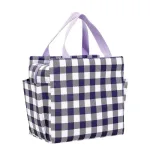 sac isotherme à carreaux pour déjeuner