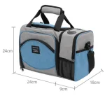 sac isotherme avec compartiment