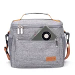 sac isotherme léger gris