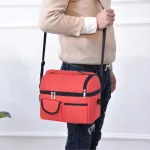 sac isotherme léger rouge