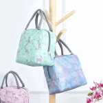 sac isotherme pour déjeuner flamant rose