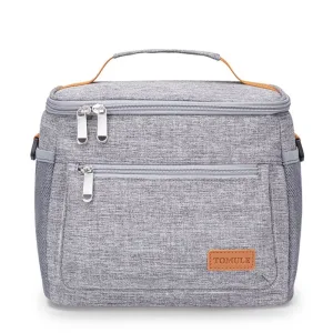 Sac Isotherme Repas Gris