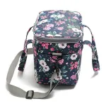sac isotherme repas motif floral