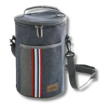 Sac Isotherme Rond en Denim