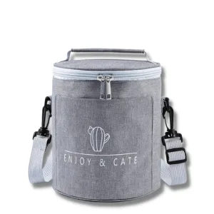 Sac Isotherme Rond Gris