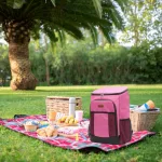 sac isotherme rose pour aliments