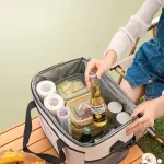 sac pique-nique avec compartiments isolés