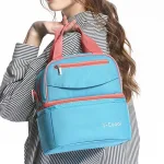 sac repas bébé design bleu