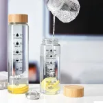 thermos en plastique transparent