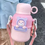 thermos équipé d'une pompe