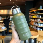 thermos inox avec mousqueton