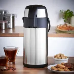 thermos pratique à pompe