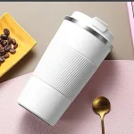 verre thermos avec couvercle