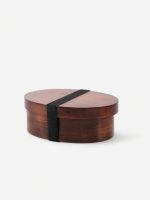 bento en bois laqué