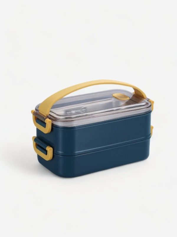 bento inox double plateau