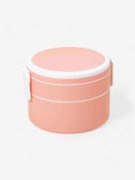 bento rond à double couche de 1400ml