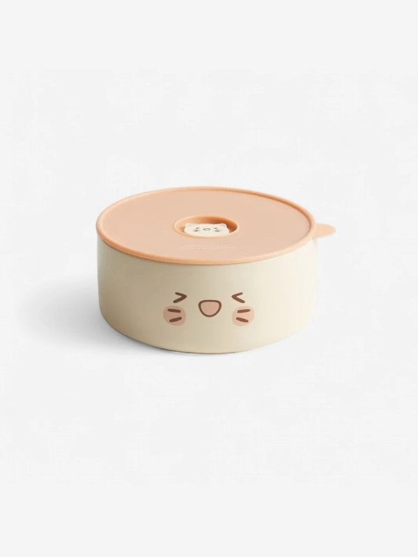 bento rond en céramique pour enfant chaton