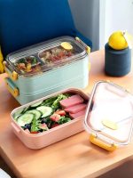 boîte à lunch inox niveau double